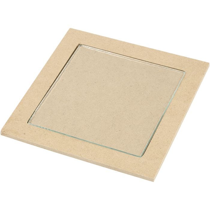 Pannunalustat, koko 15x15x0,5 cm, 6 kpl/ 1 pkt