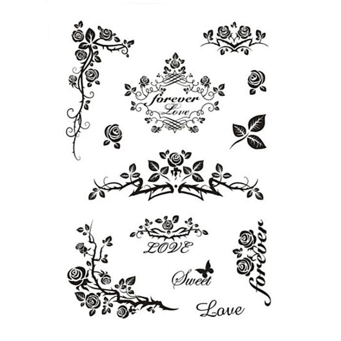 Kirkkaat leimasimet, Forever, arkki 11x15,5 cm, 1 ark