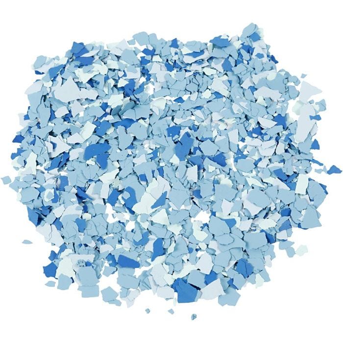 Terrazzo Hiutaleet, sininen, 90 g/ 1 tb