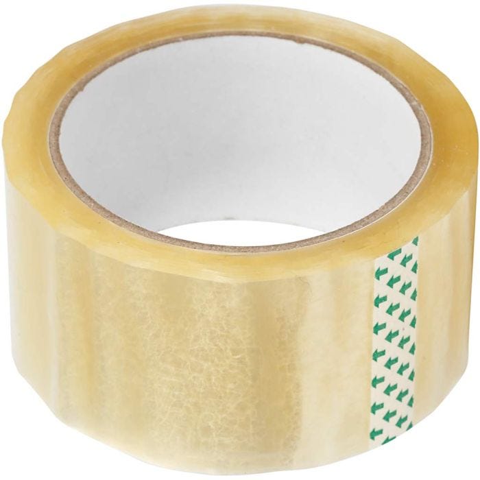 Pakkausteippi, Lev: 48 mm, 60 m/ 1 rll