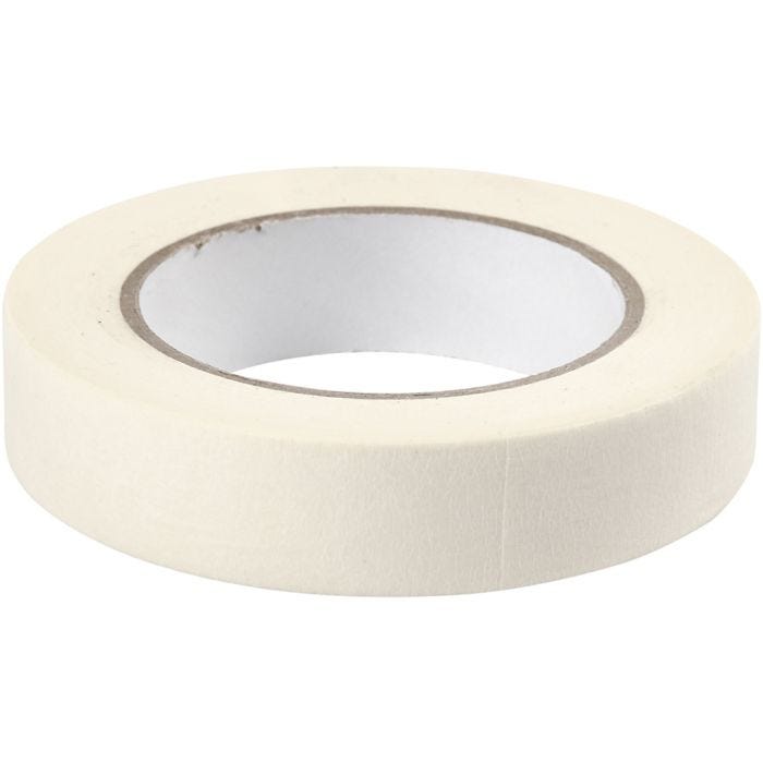 Maalarinteippi, Lev: 25 mm, 50 m/ 1 rll