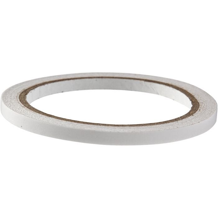 Kaksipuolinen Teippi, Lev: 6 mm, 10 m/ 1 rll