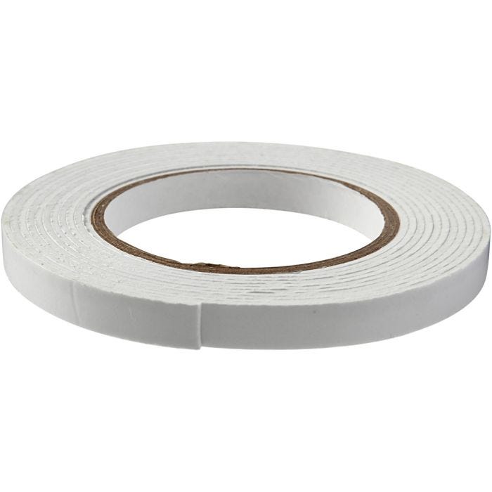 3D-Kohoteippi, Lev: 12 mm, paksuus 2 mm, 5 m/ 1 rll
