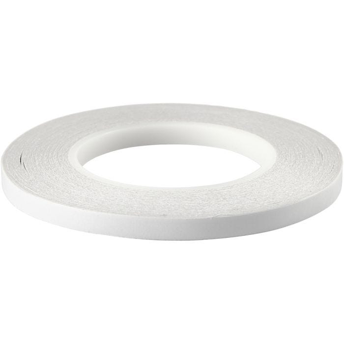 Kaksipuolinen Teippi, Lev: 9 mm, 6x50 m/ 1 pkt