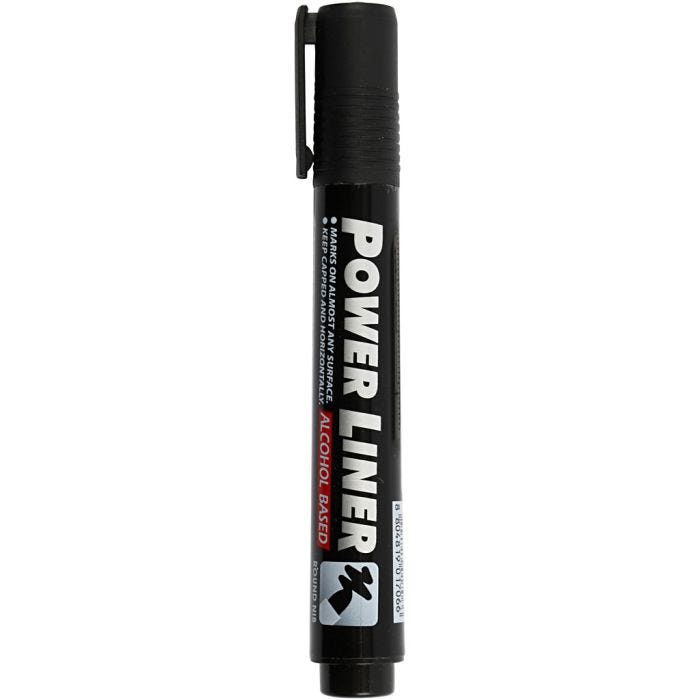 Power Liner, paksuus 1,5-3 mm, musta, 1 kpl