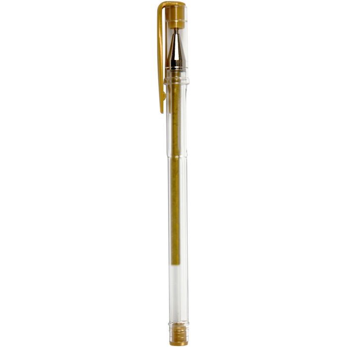 Geelikynät, paksuus 0,8 mm, kulta, 6 kpl/ 1 pkt