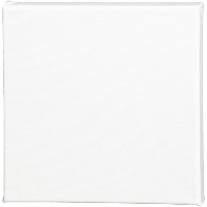 Maalauspohja, S: 1.6 cm, koko 20x20 cm, 360 g, valkoinen, 10 kpl/ 1 pkt