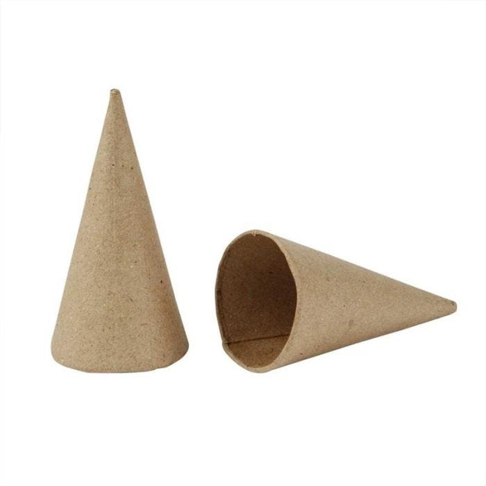Pahvikartiot, Kork. 8 cm, halk. 4 cm, 10kpl/ 1 pkt