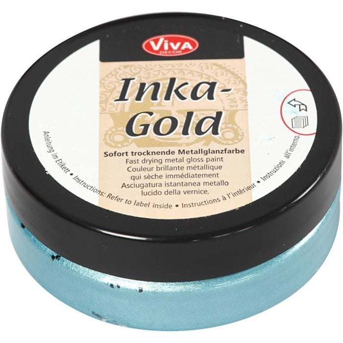 Inka Gold- Vahaväri, turkoosi, 50 ml/ 1 tb