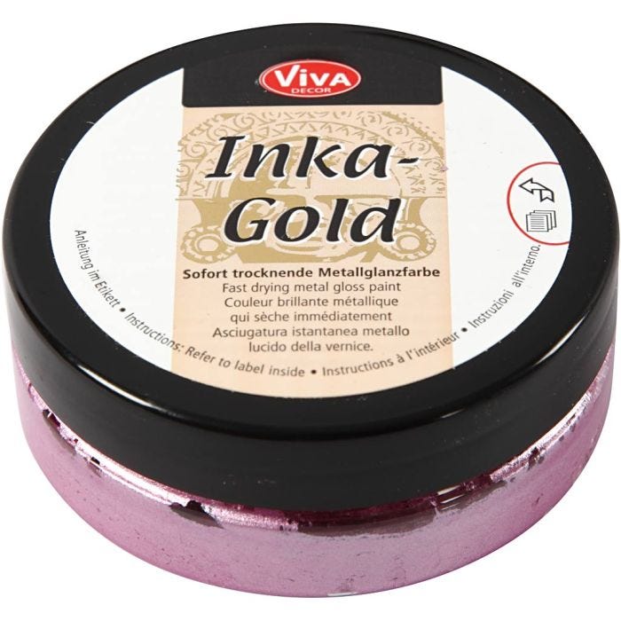 Inka Gold- Vahaväri, magenta, 50 ml/ 1 tb