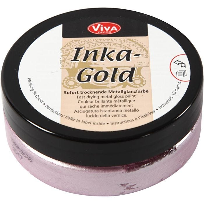 Inka Gold- Vahaväri, rose quartz, 50 ml/ 1 tb
