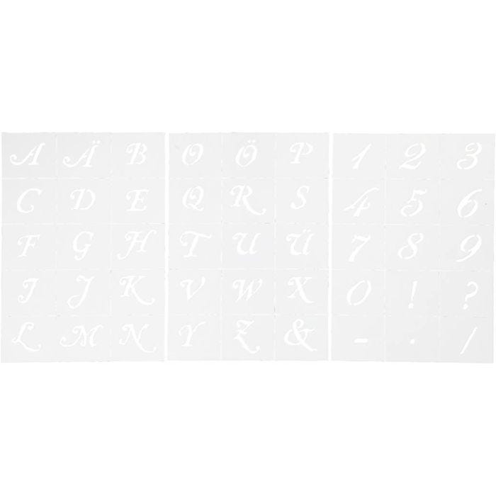 Sabloni, Kork. 20-30 mm, A5, arkki 148x210 mm, 3 ark/ 1 pkt