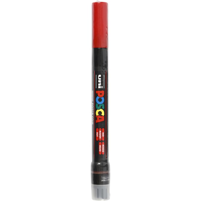 Posca Marker, PCF350, paksuus 1-10 mm, sivellin, punainen, 1 kpl