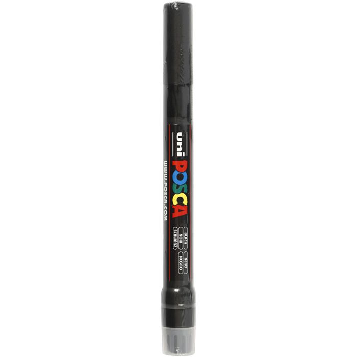 Posca Marker, PCF350, paksuus 1-10 mm, sivellin, musta, 1 kpl