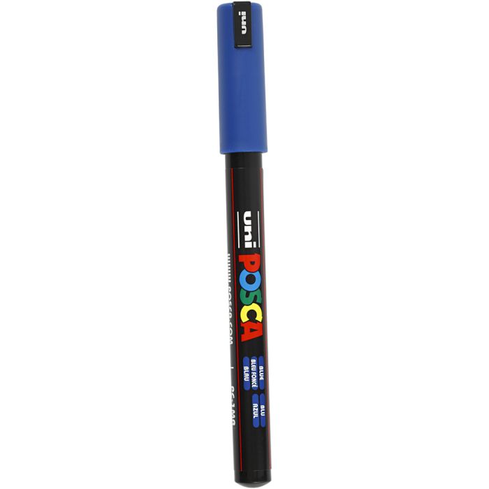 Posca Marker, nro PC-1MR, paksuus 0,7 mm, extrafine, sininen, 1 kpl