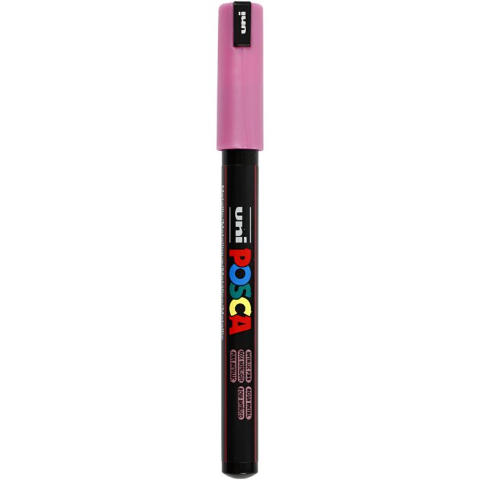 Posca Marker, nro PC-1MR, paksuus 0,7 mm, extrafine, metallic pink, 1 kpl