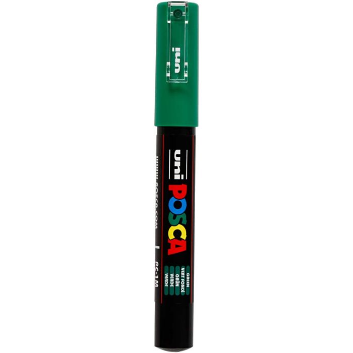 Posca Marker, nro PC-1M, paksuus 0,7 mm, extrafine, vihreä, 1 kpl