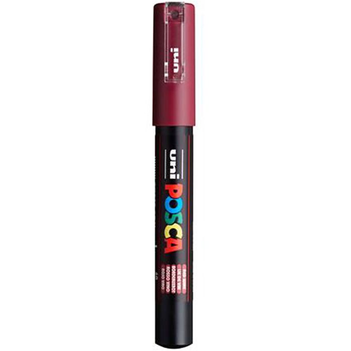 Posca Marker, paksuus 0,7 mm, red wine, 1 kpl