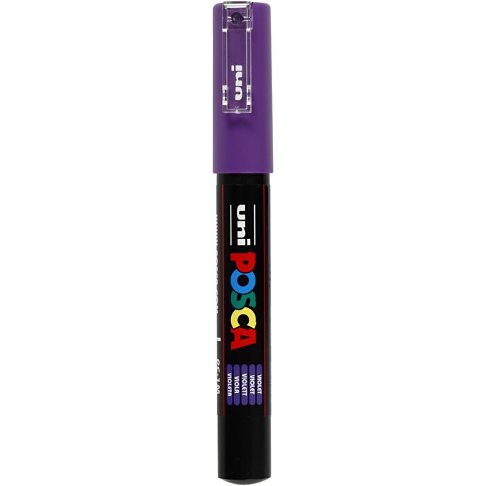 Posca Marker, nro PC-1M, paksuus 0,7 mm, extrafine, violet, 1 kpl