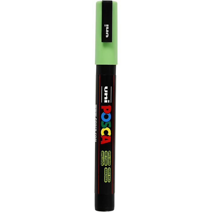 Posca Marker, PC-3M, paksuus 0,9-1,3 mm, apple green, 1 kpl