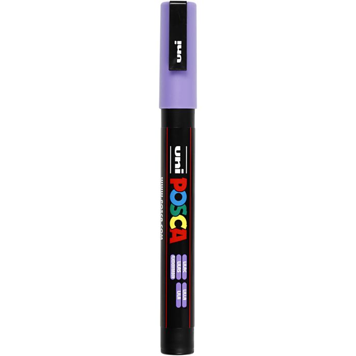 Posca Marker, PC-3M, paksuus 0,9-1,3 mm, fine, lila, 1 kpl