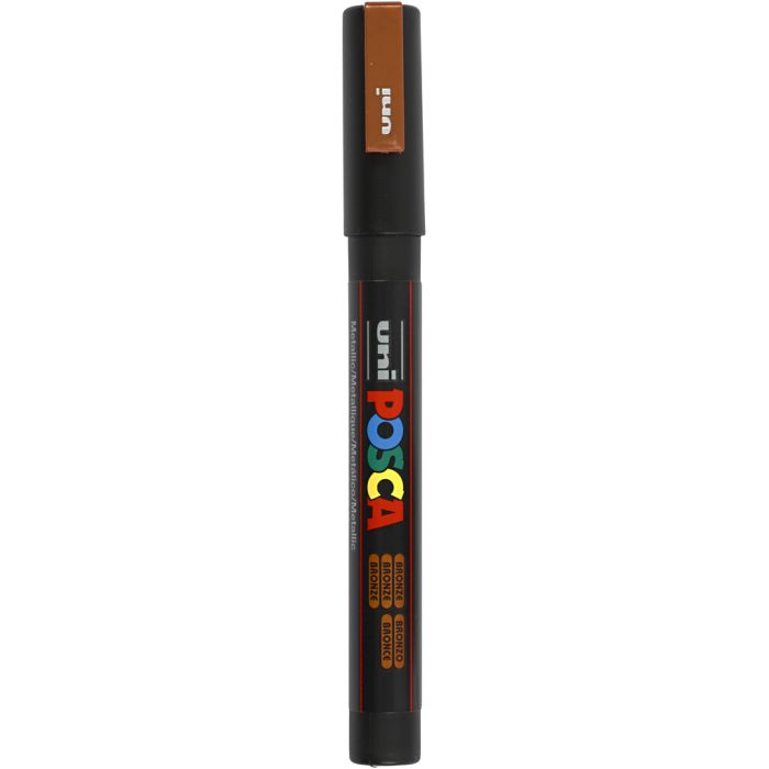 Posca Marker, PC-3M, paksuus 0,9-1,3 mm, fine, pronssi, 1 kpl