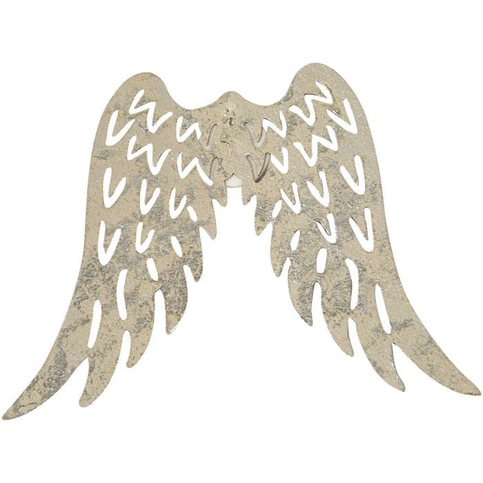 Siivet, Kork. 6 cm, Lev: 7,5 cm, 30 kpl/ 1 pkt