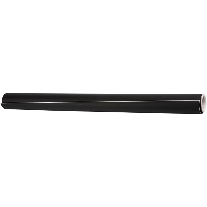 Liitutaulukalvo, Lev: 45 cm, musta, 2 m/ 1 rll