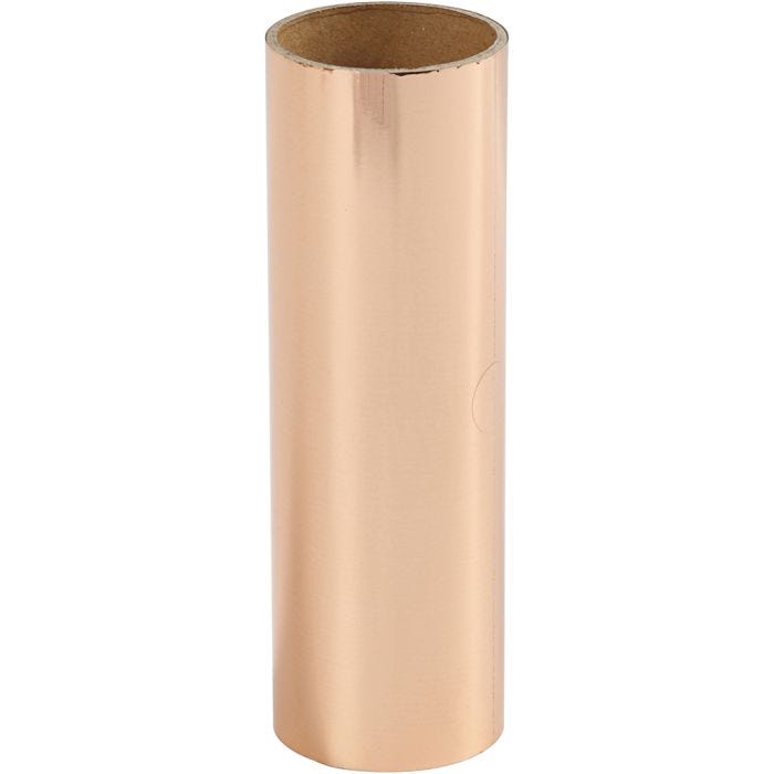 Koristefolio, Lev: 15,5 cm, paksuus 0,02 mm, kulta rosa, 50 cm/ 1 rll