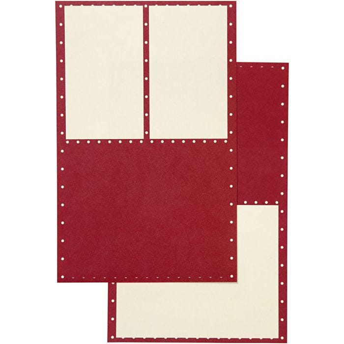 Tarrat, halk. 4 cm, arkki 9x14 cm, 4 laj/ 1 pkt