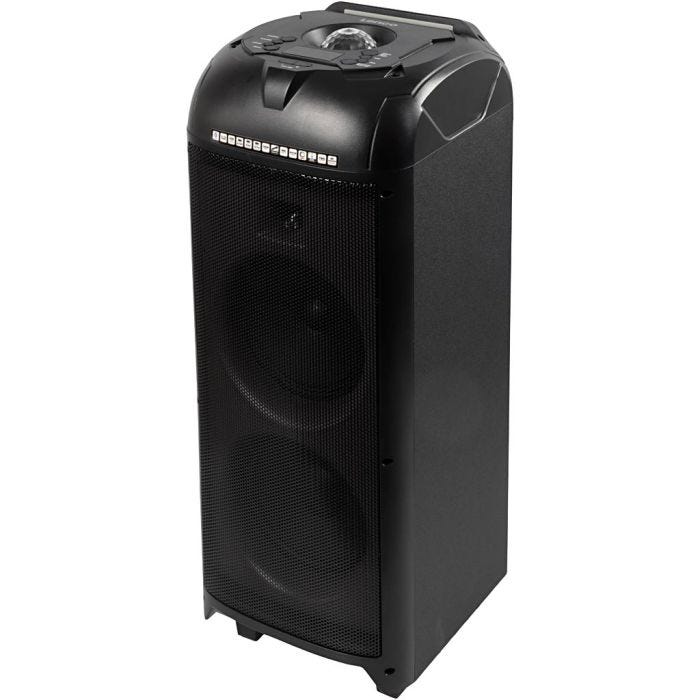 Party Booster Disco 2, sis. mikrofonin ja kaapelit, 78 cm, 30 cm, 1 kpl