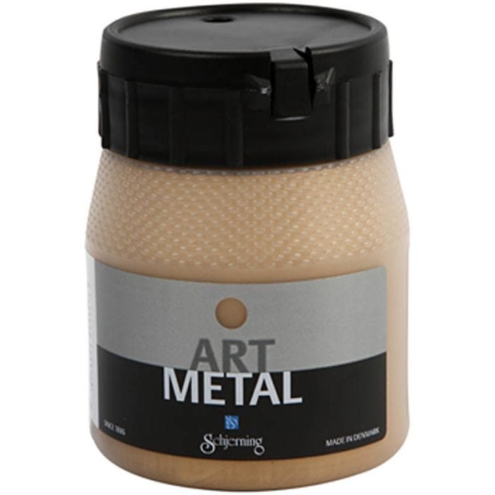 Askartelumaali Metallic, medium kulta(5104), 250 ml/ 1 pll