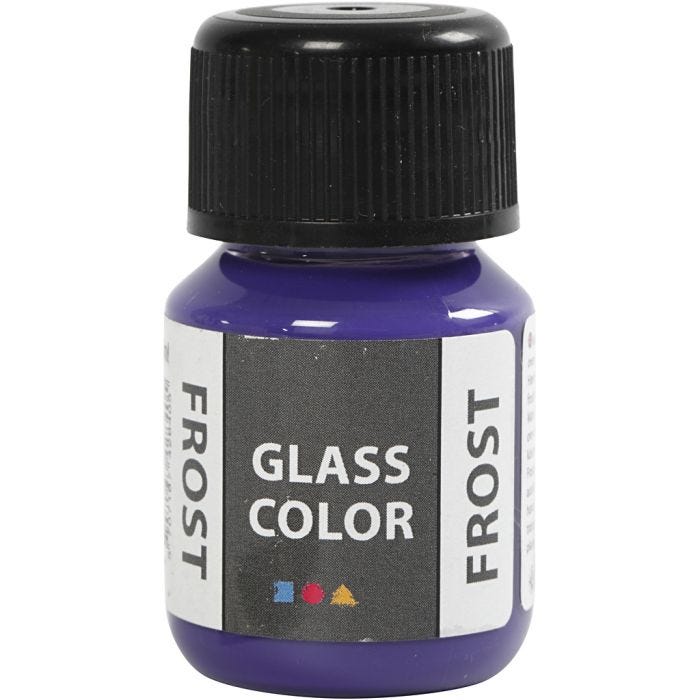 Glas Color Frost huurremaali, violet, 30ml/ 1 pll
