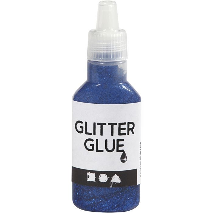 Kimalleliima, tummansininen, 25 ml/ 1 pll