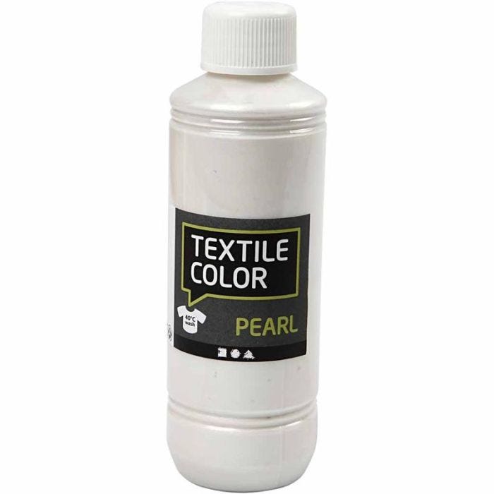 Textile Color Pearl, helmiäinen, base, 250 ml/ 1 pll