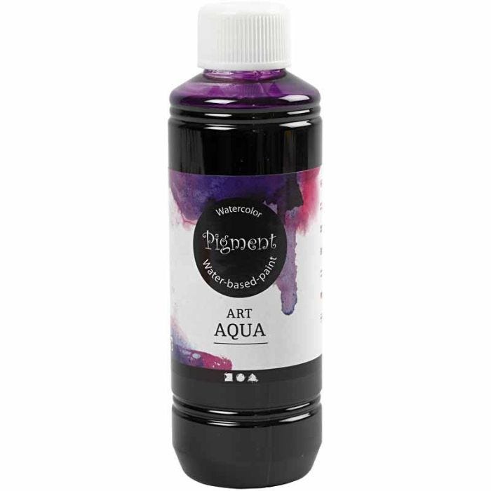 Nestemäinen Vesiväri, punaviol., 250 ml/ 1 pll