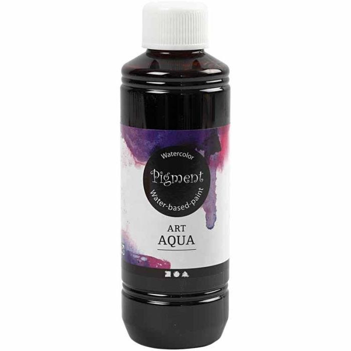 Nestemäinen Vesiväri, ruskea, 250 ml/ 1 pll
