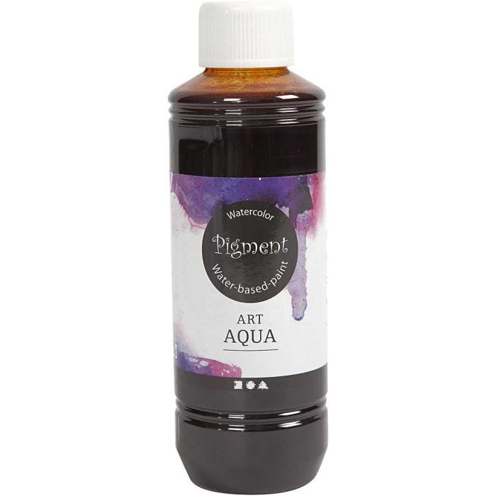 Nestemäinen Vesiväri, lämmin keltainen, 250 ml/ 1 pll