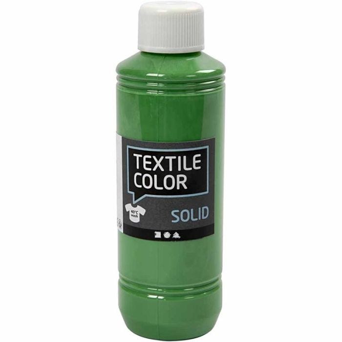 Textile Color Solid, peittävä, briljantinvihr, 250 ml/ 1 pll