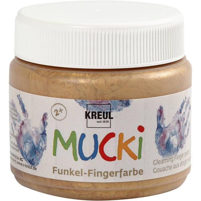 Mucki Sormiväri, metallikulta, 150 ml/ 1 tb