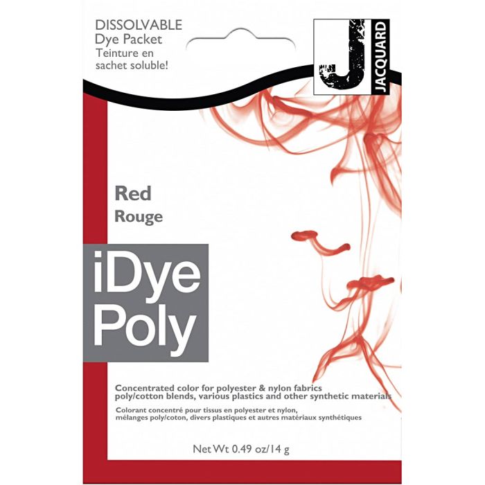 iDye Poly, punainen, 14 g/ 1 pkt