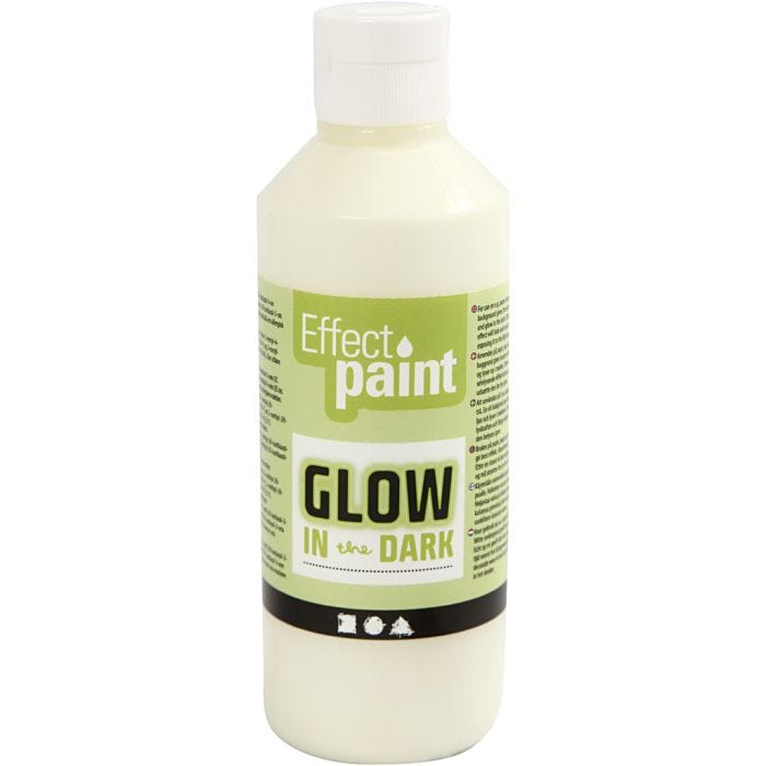 Hohtomaali, fluoresoiva keltainen, 250 ml/ 1 pll