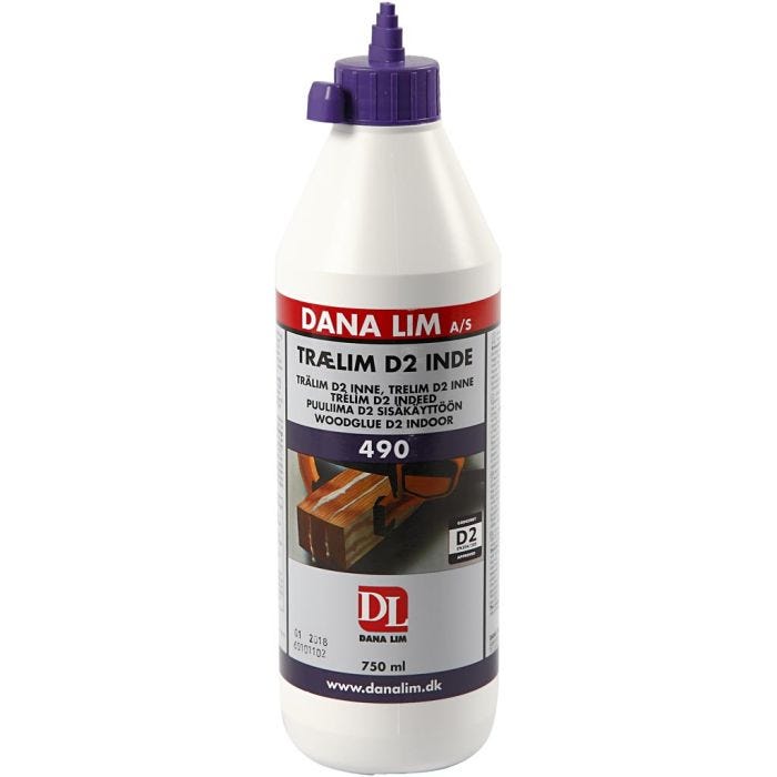 Puuliima D2, 750 ml/ 1 pll