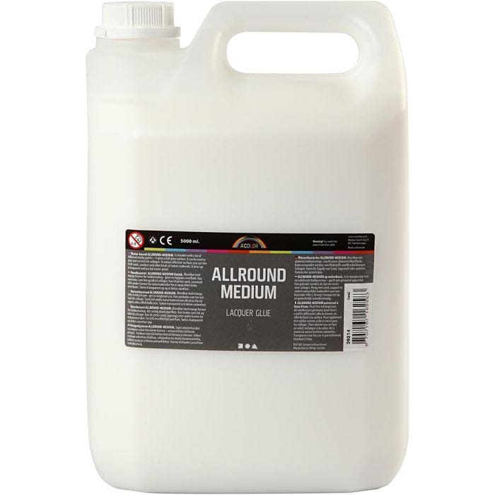 Yleiskäyttöinen keskiluja liimalakka, 5000 ml/ 1 pll