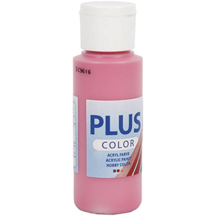 Plus Color- Askartelumaali, fuchsia, 60 ml/ 1 pll