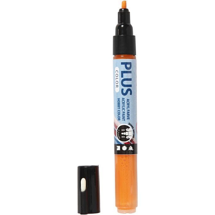 Plus Color -tussi, Pit. 14,5 cm, paksuus 1-2 mm, kurpitsa, 5,5 ml, 1 kpl