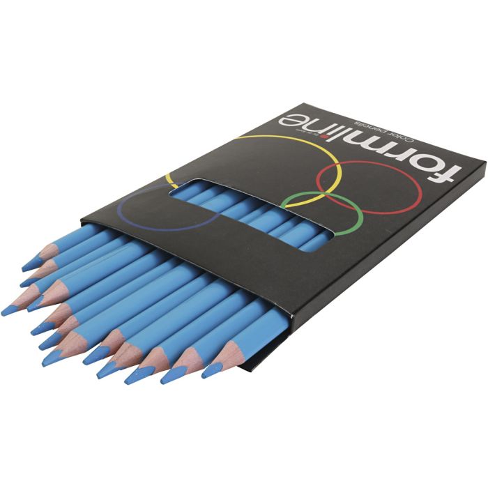 kärki 5 mm, paksuus 5 mm, vaaleansininen, 12 kpl/ 1 pkt