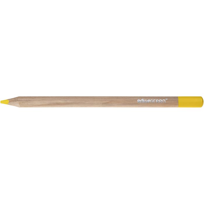 Edugreen Jumbo Värikynät, kärki 5 mm, keltainen, 10 kpl/ 1 pkt