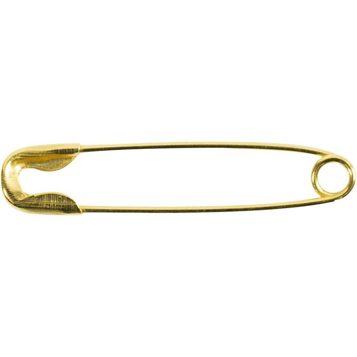 Hakaneulat, Pit. 22 mm, paksuus 0,6 mm, kulta, 500 kpl/ 1 pkt