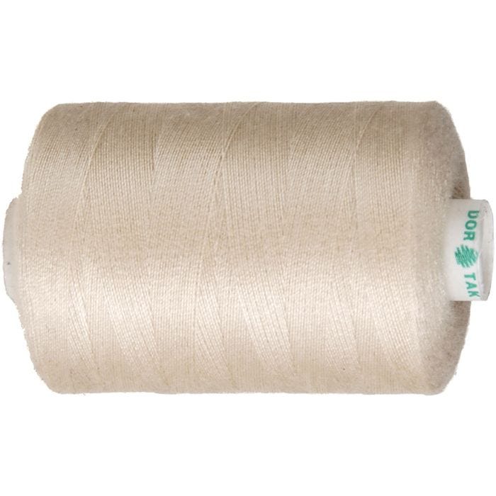 Ompelulanka, beige, 1000 m/ 1 rll